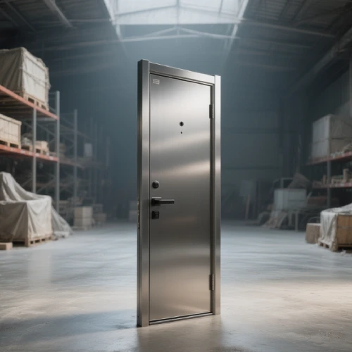 This is Fire Performance Upgrade of Stainless Steel Security Doors: 304 Steel Plate & Fireproof Filler Combination & GB 17565 Compliance photo